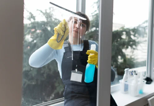 Nettoyage de vitres intérieures et extérieures à Lantillac